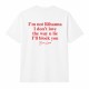 I`m Not Rihanna Oversize Majica I`m Not Rihanna Oversize Majica